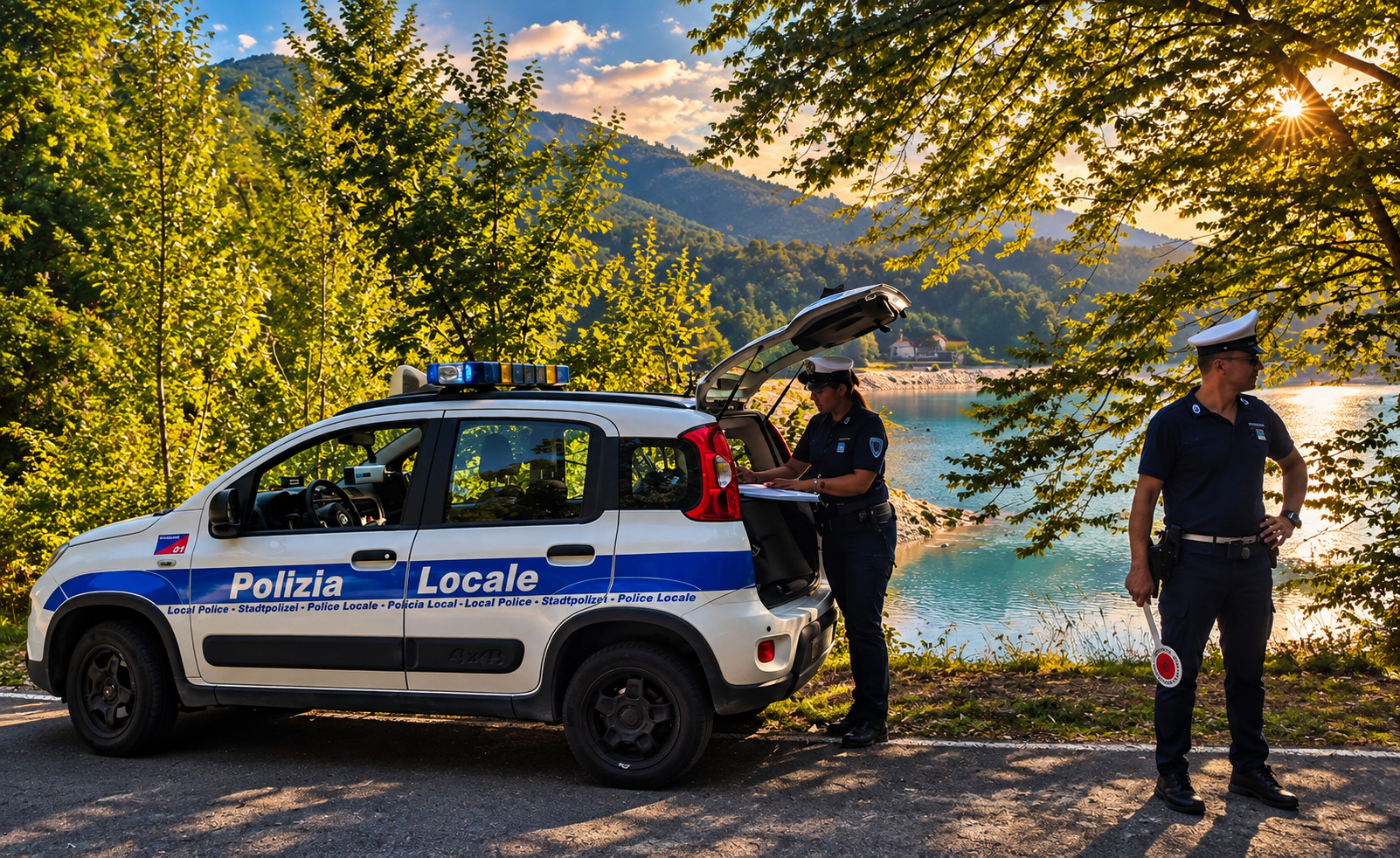 Dove c’è territorio, c’è presenza. Dove c’è presenza, c’è sicurezza.
La Polizia Locale presidia il territorio del Lago del Brasimone, meta turistica di grande affluenza.